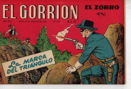 El Gorrion / Nª 1247 / 1956 / El Zorro En La Marca Del Trian