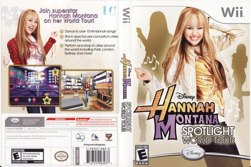 Juegos Nintendo Wii Originales - Hannah Montana Spotlight Wt