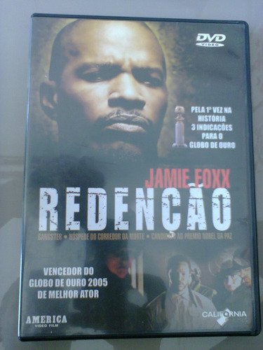 Dvd Redenção Filme Jamie Foxx