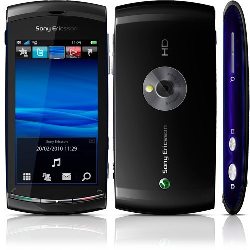 Sony Ericsson Vivaz Preto-gsm C/plataforma Symbian, 3g,wi-fi