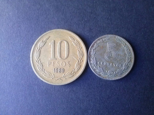 Moneda Argentina 5 Centavos Níquel 1909 (c6)