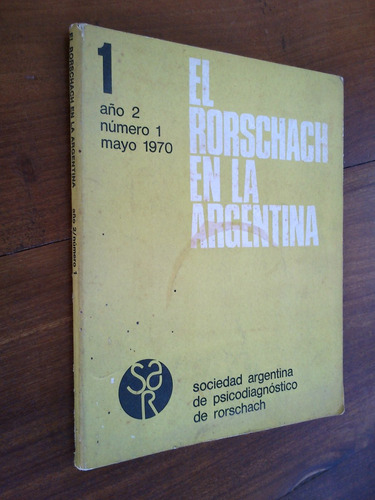 Rorschach En La Argentina - Año 2 - N° 1 Mayo 1970 (revista)