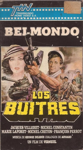 Los Buitres Vhs Jean-paul Belmondo Jacques Villeret 1984