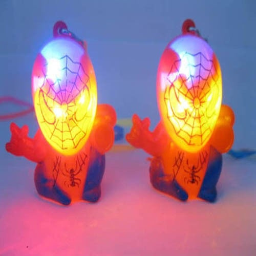 Colgantes Spiderman Luminosos A Led Hombre Araña X 15u