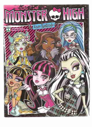 Ml-2174 Album De Figurinhas Monster High (incompleto)