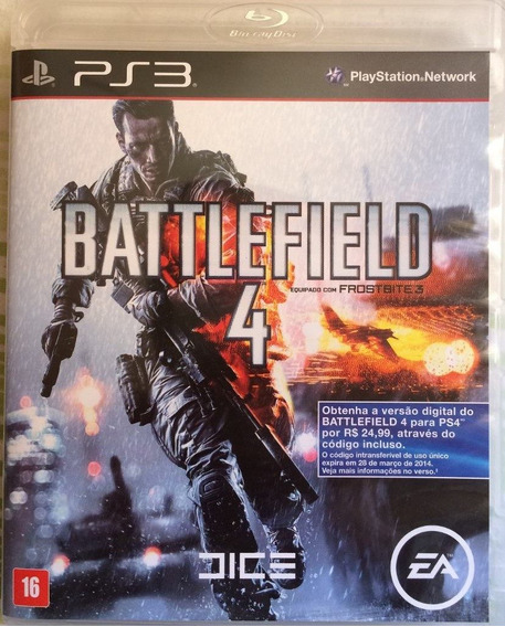 GTAGAMES - PS4. BATTLEFIELD 4 . DUBLADO EM PORTUGUÊS . NOVO