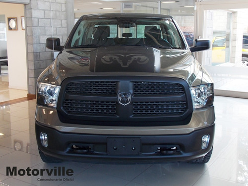 Dodge Ram 1500 Ploteo De Paragolpes En Negro Mate