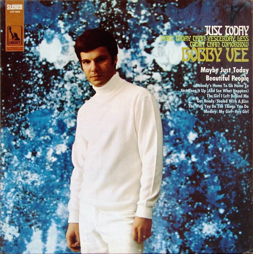 Bobby Vee - Just Today - Lp Vinilo Made In Usa 1968