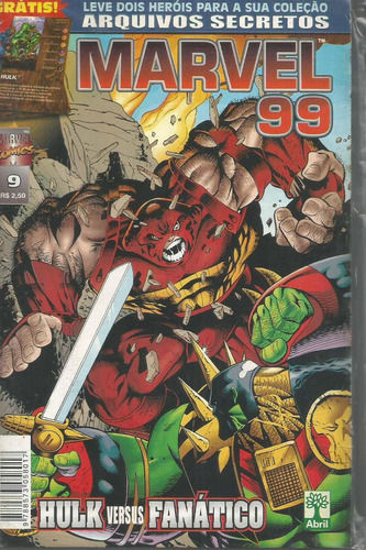 Marvel 99 Vol 09 - Abril - Bonellihq Cx154 K19