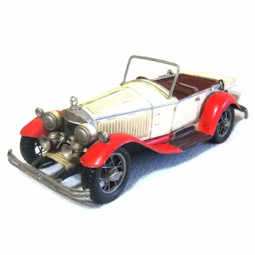 Miniatura Metal Carro Antigo Artesanal Rústico Vintage Cr113