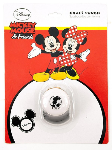 Caladora Forma Mickey Mouse 1.8cm Perforadora Scrapbocking