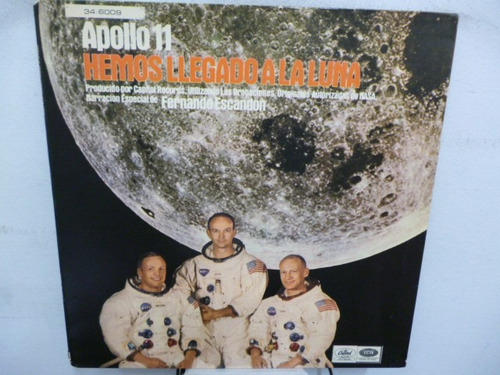 Apollo 11 Hemos Llegado A La Luna Vinilo Argentino