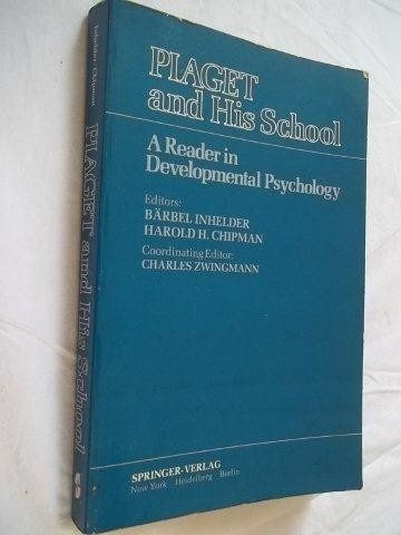 Livro Piaget And His School Reader Developmental Psychology