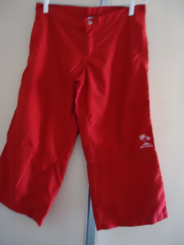 Calça Capri/corsário/pescador Feminino Rip Curl Vermelho