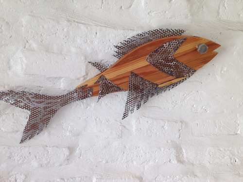 Arte Decoracion Vintage Madera Metal