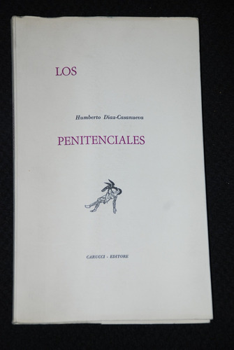 Humberto Diaz Casanueva Los Penitenciales 1960 Poesia Roma