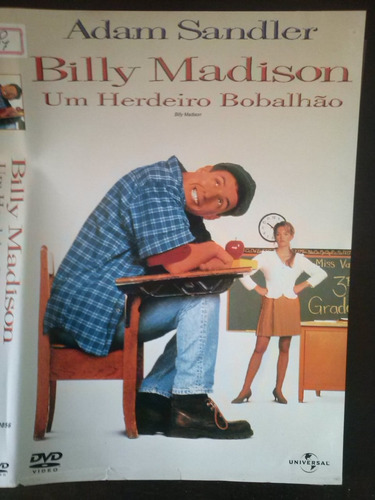 Dvd Billy Madison Um Herdeiro Bobalhão - Adam Sandler