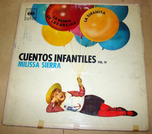 Milissa Sierra Cuentos Infantiles Vol Iv Lp Argentino Kktus