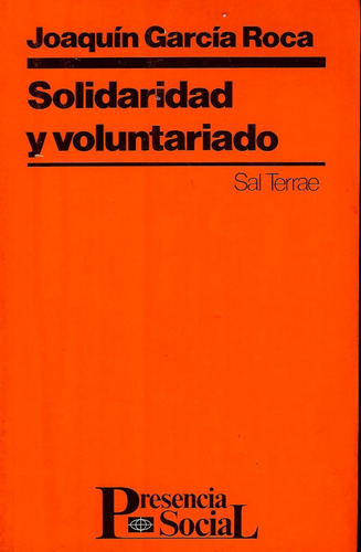 Solidaridad Y Voluntariado