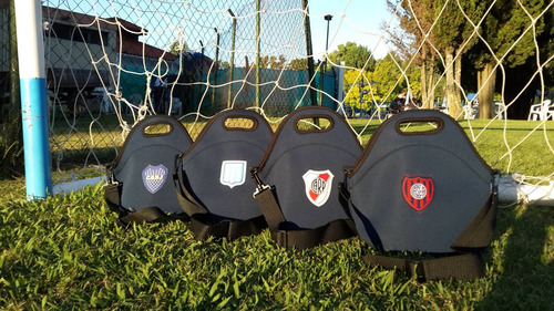 Imagen 3 de 3 de Futbol San Lorenzo - Bolsos Viandera Lunchera De Neoprene