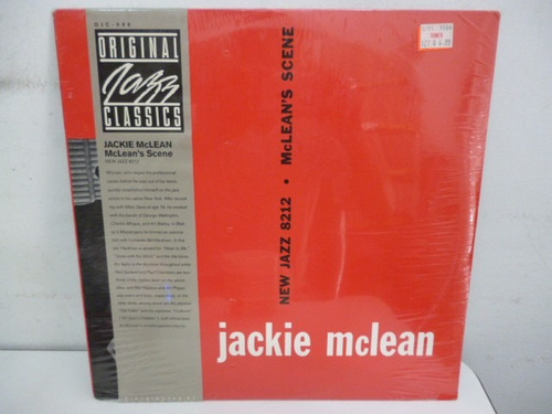 Jackie Mclean Mclean´s Scene Vinilo Americano