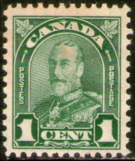 Canadá Sello Nuevo Mint Rey George V X 1 Cent Años 1930-31