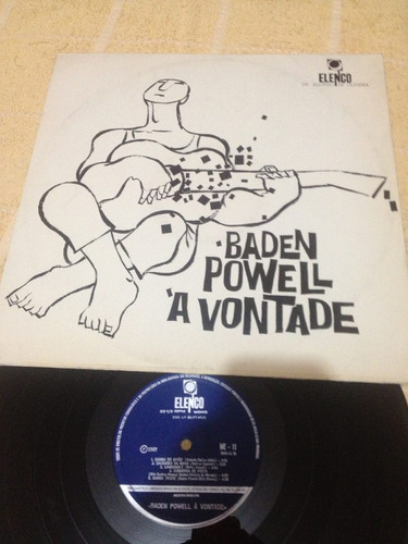 Baden Powell A Vontade Disco De Vinil Original Importado 