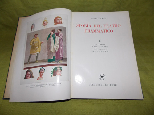Storia Del Teatro Drammatico - 4 Tomos - Silvio D'amico