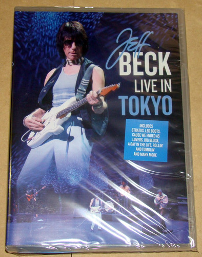 Jeff Beck Live In Tokyo Dvd Sellado Argentino / Kktus