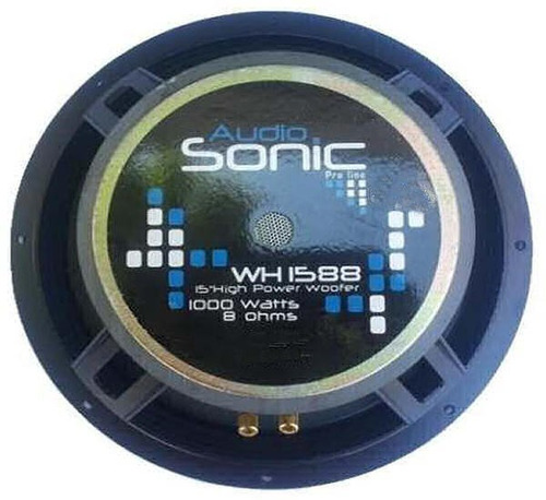Parlante Audio Sonic 15 PuLG. 1000w 8hz Bobina 4´´ Prof