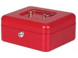 Cofre Caja De Seguridad  8 Cash Box Con Llave