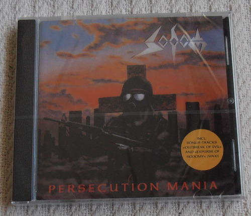 Sodom - Persecution Mania ( C D Ed. Europa Nuevo)