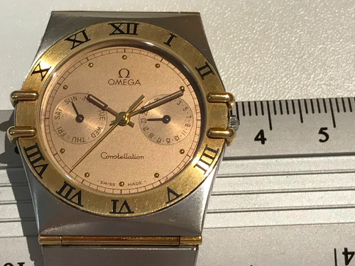 Relógio Omega Constellation Aço/ouro Comp.38mm. Larga.36mm.
