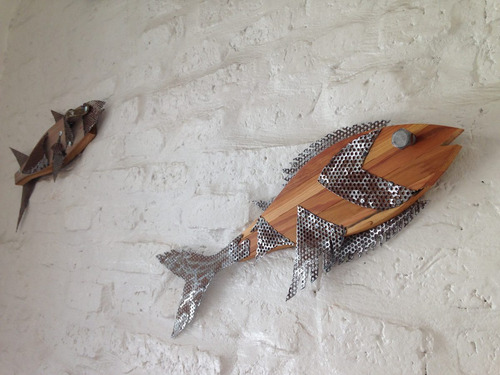 Arte Decoracion Vintage Madera Metal