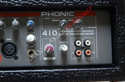 Consola Potenciada Phonic Powerpod 410 100w Musica Pilar