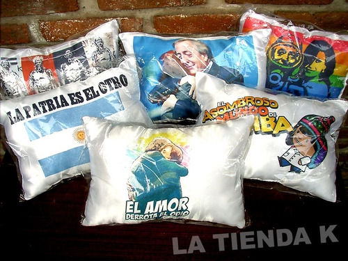 Imagen 2 de 10 de Almohadones De Relax Kirchneristas Peronistas Cristina Cfk