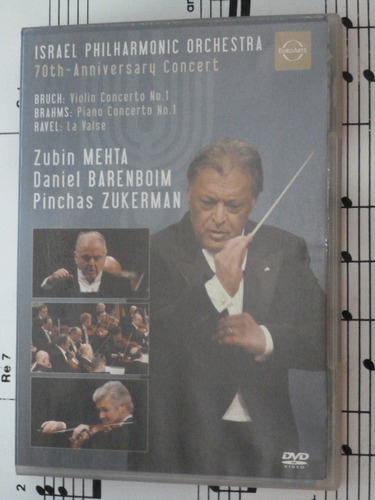 Dvd Max Bruch Ravel Brahms Barenboim Metha Zukerman