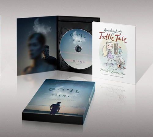 Blu-ray Gone Girl Perdida / Incluye Libro Amazing Amy