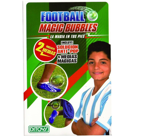 Magic Bubbles Burbujero Burbujas Football Ditoys Fotbol