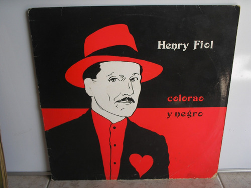 Lp Vinilo Henry Fiol Colorao Y Negro Printed Usa 1985