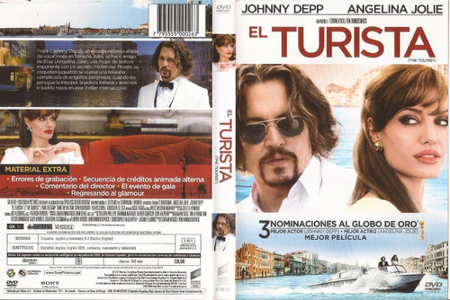 El Turista Dvd Johnny Depp Angelina Jolie  The Tourist