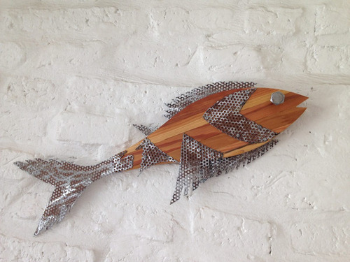 Arte Decoracion Vintage Madera Metal