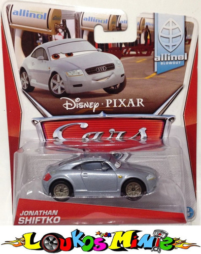 Disney Cars 2 Jonathan Shiftko Audi Lacrado Orig. Mattel