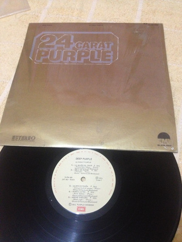  Deep Purple 24 Carat Purple Disco De Vinil Original 