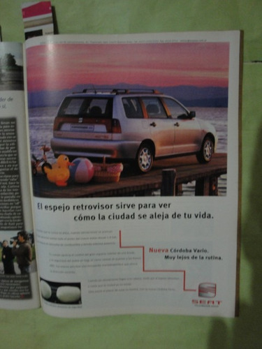 Publicidad Seat Cordoba Año 1999