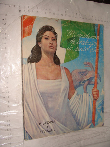 Libro Año 1969 , Mi Cuaderno De Trabajo De Sexto Año , Histo