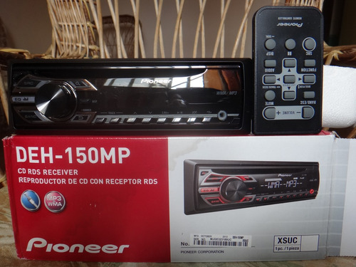 Reproductor Pioneer Deh 150mp - Mp3 - Wma - Cd - Aux