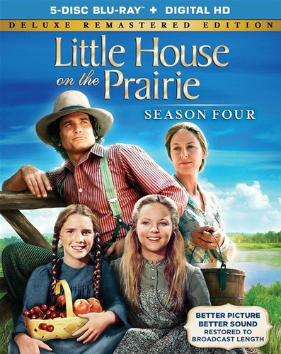 Blu-ray Little House On The Prairie / Familia Ingalls Temp 4