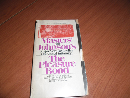 The Pleasure Bond - Master And Johnson`s  - Bantam Books