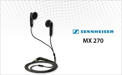 Fone De Ouvido Sennheiser Mx 270 - Nfe